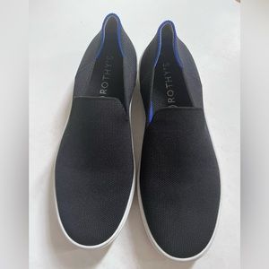 Rothy’s black slip-on sneakers 9.5